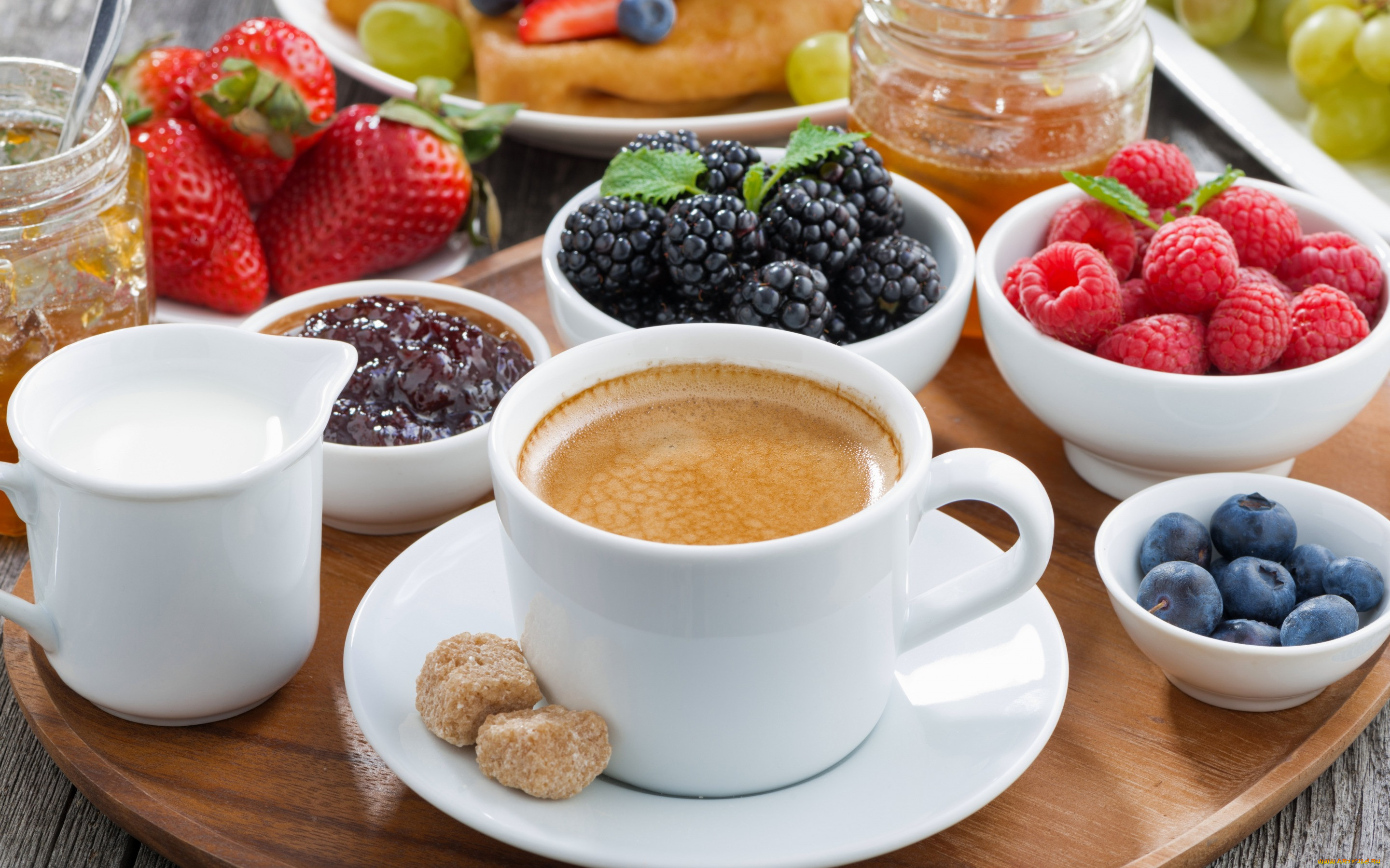 , , jem, cream, berries, fresh, , coffee, breakfast, , , , , 